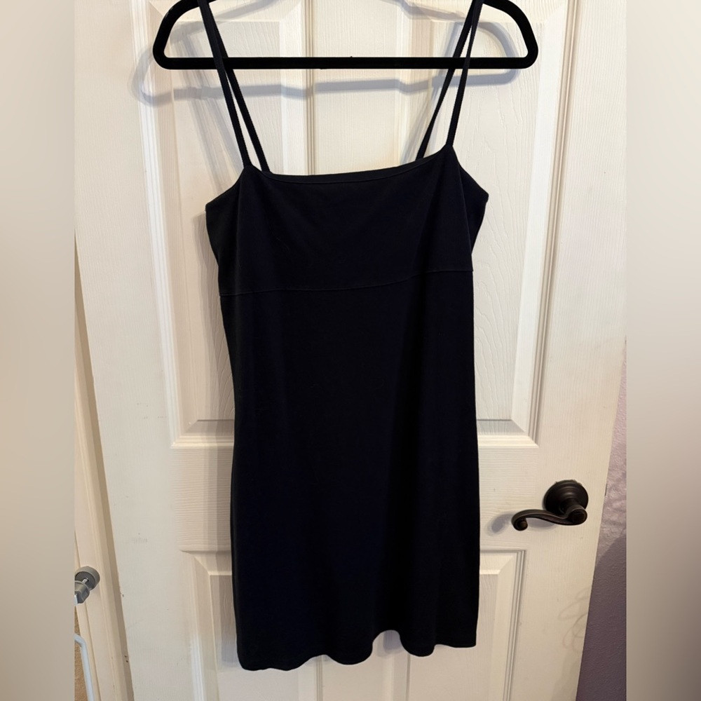 Moda International Black stretchy dress